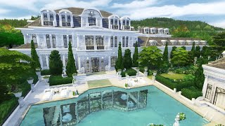 Luxurious Mansion Sims 4 Speed Build