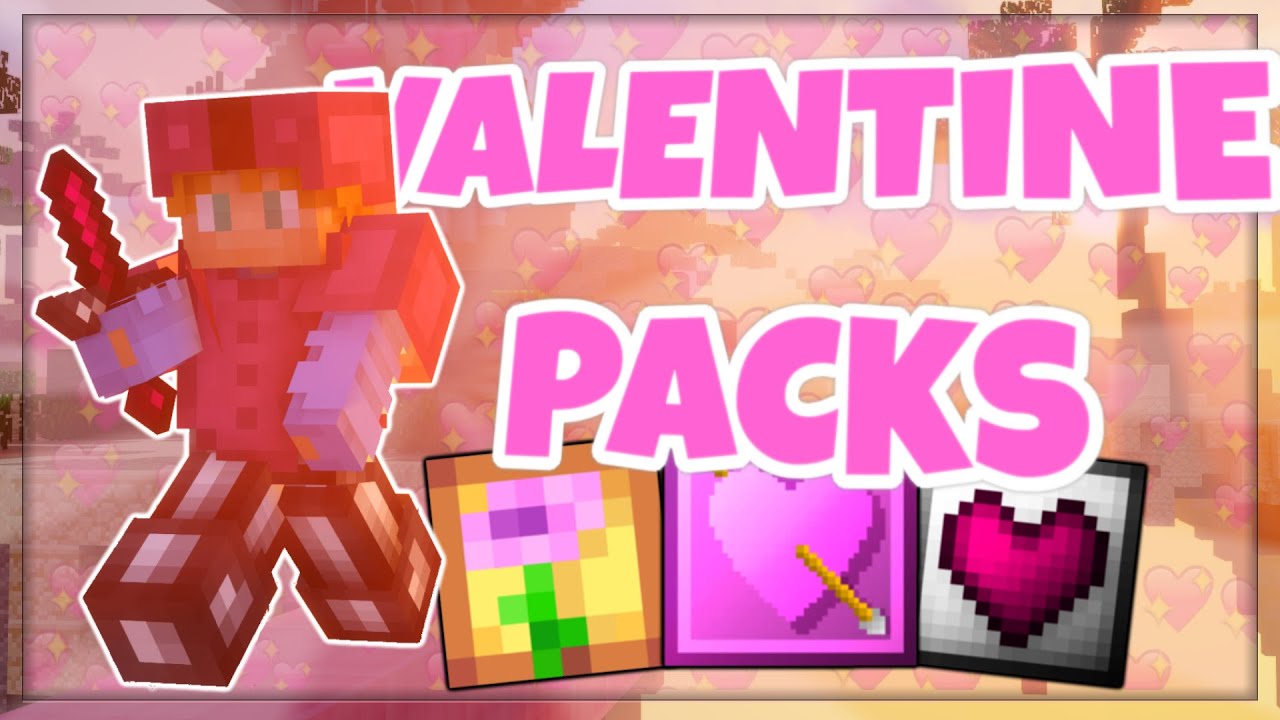 The Best VALENTINE'S DAY Texture Packs for Bedwars | Solo Bedwars ...