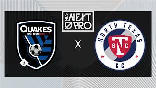 MLS NEXT PRO: San Chosė Žemės Drebėjimai II prieš Šiaurės Teksaso SC | 2026 m. liepos 18 d.