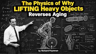 The Physics of Why LIFTING Heavy Objects Reverses Aging
