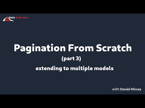 Pagination From Scratch: Extending to Multiple Models
