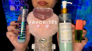 Asmr Current Favorites Makeup Skincare Hair Tapping Scratching Rambles