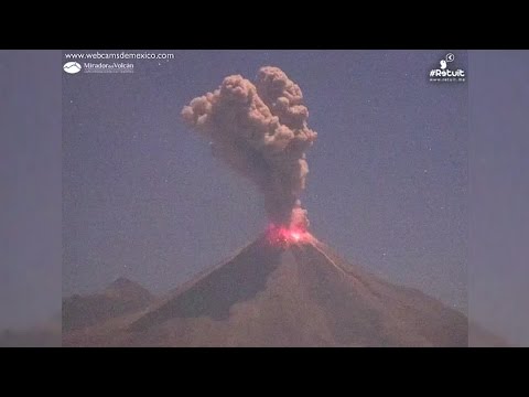 Video: En Flygende Tallerken Blinket Over Den Meksikanske Vulkanen Colima - Alternativ Visning