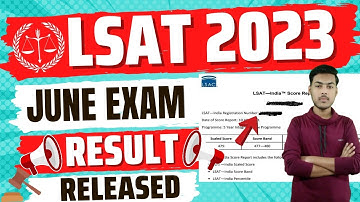 lsat result 2023 | how to check lsat june result 2023 | lsat scorecard 2023