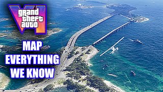 GTA 6 Map And Potential Locations  EVERYTHING YOU PROBABLY DON'T KNOW