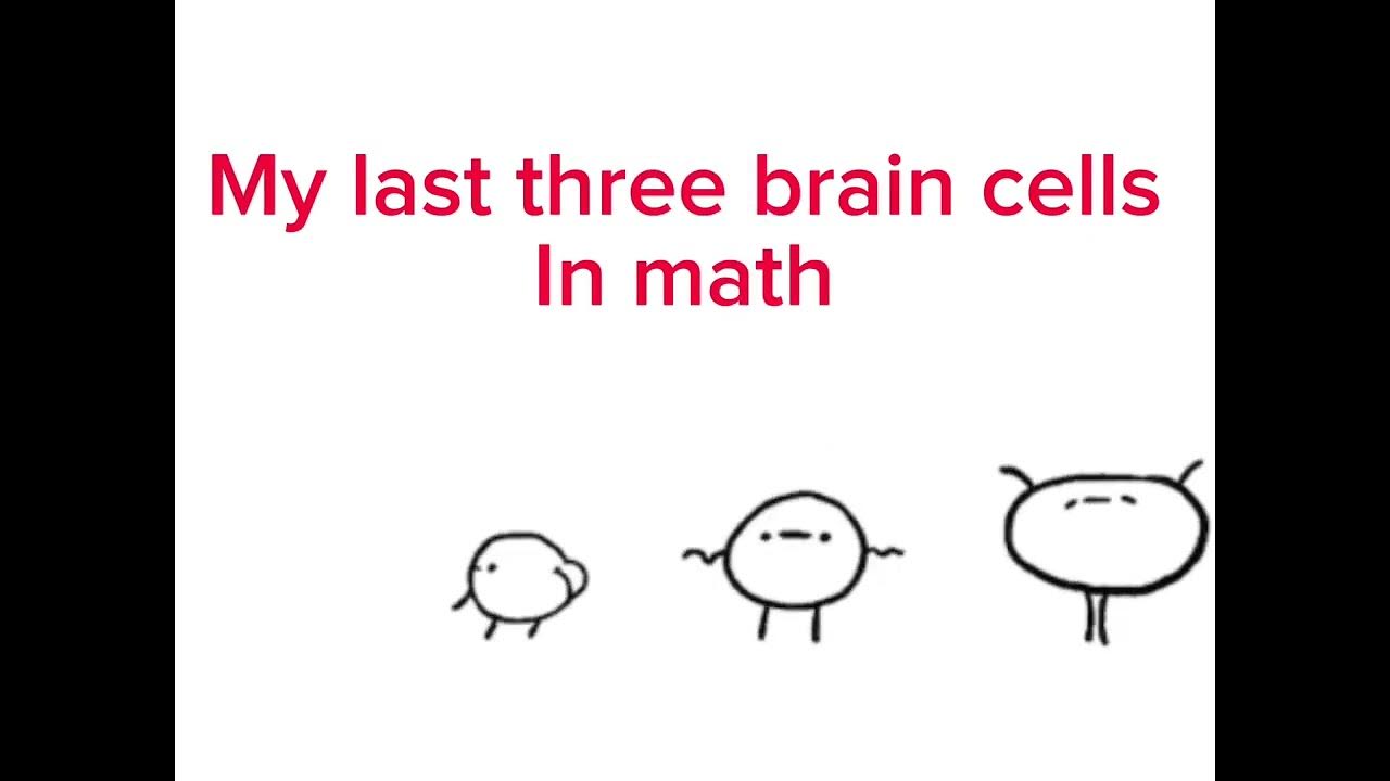 My Last Three Brain Cells In Math Class YouTube how-to-lose-brain-cells-in-less-than-a-minute-youtube