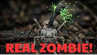 How a Parasitic Fungus Turns Ants into Real-Life Zombies #zombieant #naturedocumentary #BodyHorror