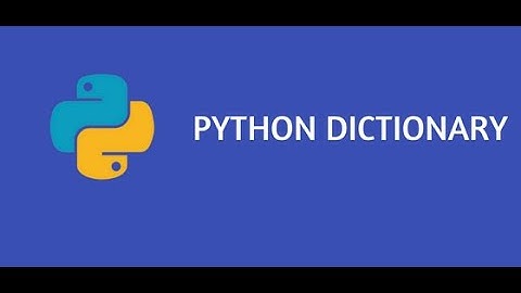 #13 Python Tutorials for Beginners | Dictionary in Python