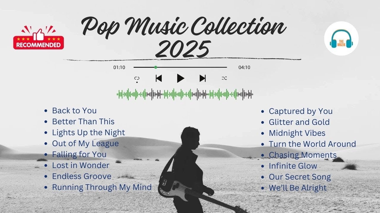 🎶 Pop Music Collection 2025 | Best English Hits by Top Male Artists