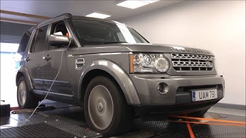 Discovery 4 3.0 SDV6 Alive Tuning Remap on Rolling Road