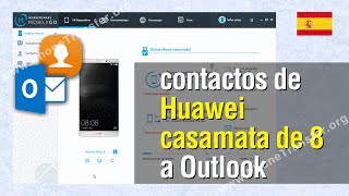 Exportar contactos de Huawei casamata de 8 a Outlook screenshot 1