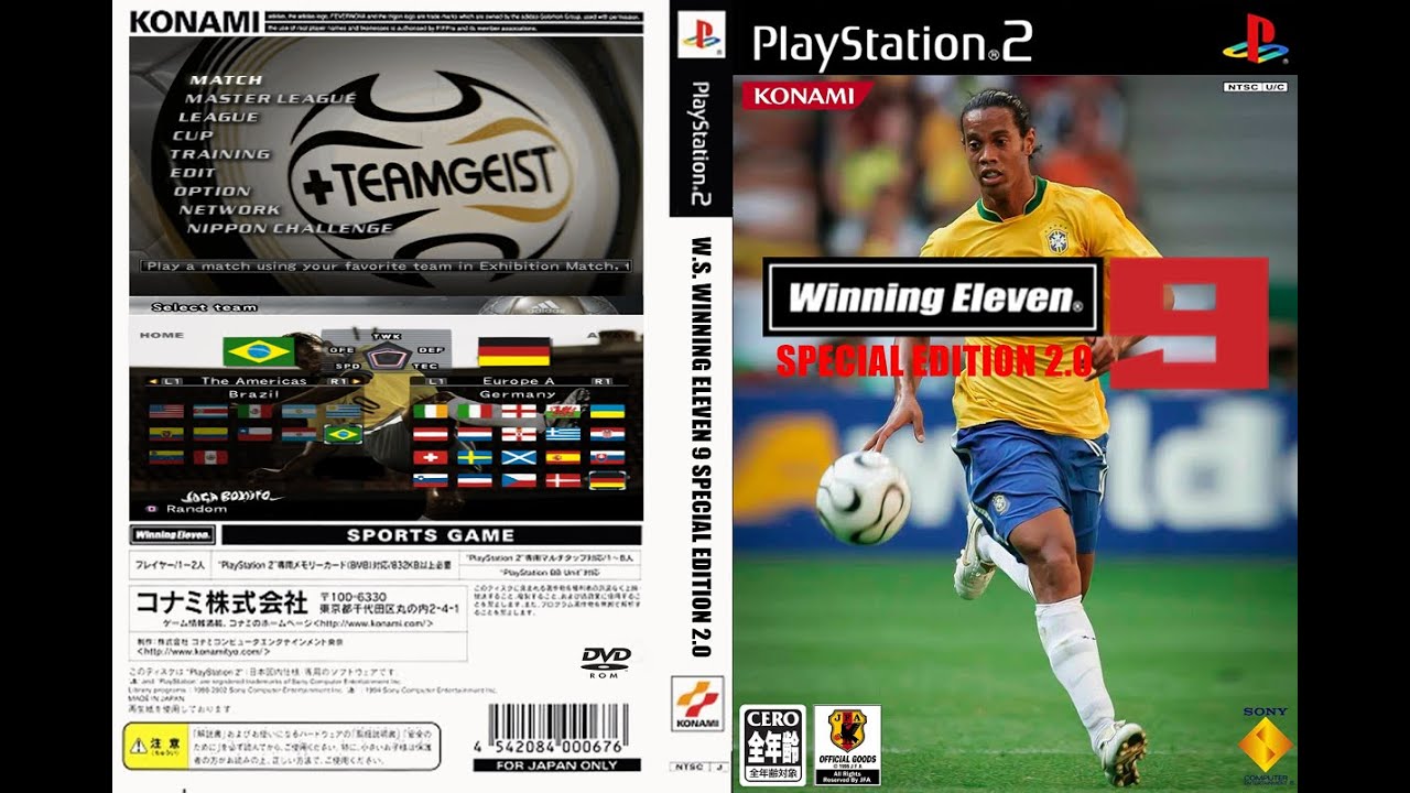 Winning Eleven 9 Special Edition 2.0 - YouTube