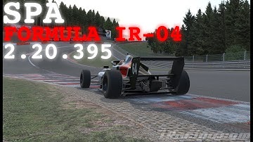 iRacing FIXED Formula IR-04 Spa - Track Guide + Hotlap