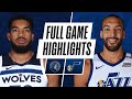 TIMBERWOLVES at JAZZ | FULL GAME HIGHLIGHTS | December 26, 2020