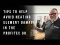 Tips to help avoid heating element damage In the Profitec Go