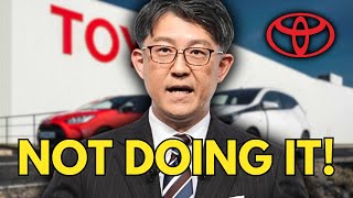 The Real Reason Toyota Won’t Switch To EV