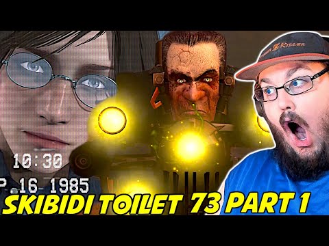 skibidi toilet 73 (part 1) SKIBIDI TOILET LORE! & G MAN CAN SPEAK ENGLISH REACTION!!! #skibiditoilet