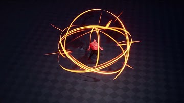 AoE magic attack VFX.