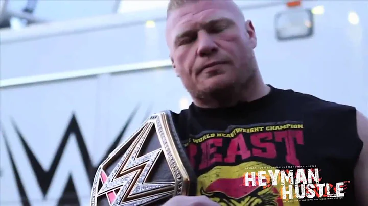 Brock Lesnar calls out Joe Joyce..