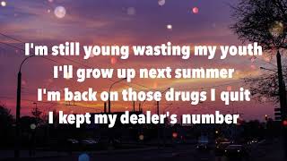 Machine Gun Kelly - Drunk Face (Lyrics)