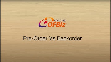 11. Pre-Order Vs Backorder