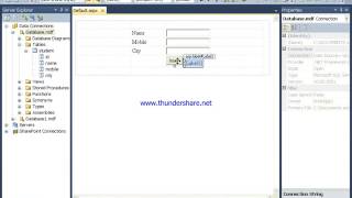 Insert data in Asp net using parameter