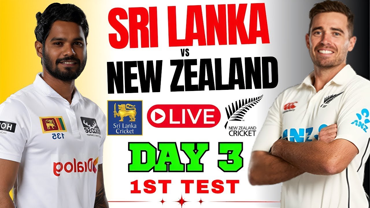 Sri Lanka v New Zealand 1st Test Live Scores | SL vs NZ 1st Test Day 3 ...