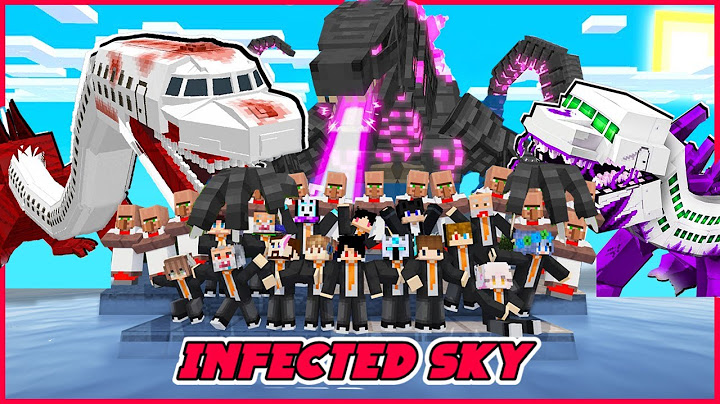 400 HARI ADOPSI INFECTED SKY PESAWAT SERAM MINECRAFT FULL EPISODE 3-4 ! GODZILLA NGAMUK !