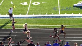 20190523 LCTrack Regionals   Girls 100M Prelims