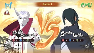 Isshiki vs Sasuke (Supporting Kage) - Naruto X Boruto Ultimate Ninja Storm Connections