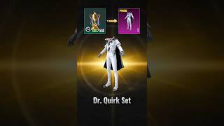Free Collect Dr.Quirk Set 😍 #pubgmobile #pubg
