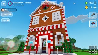 Block Craft 3D: Crafting Game #3685 | The Gingerbread House 🏠 screenshot 2