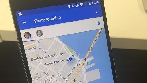 Share location in real time with Google Maps