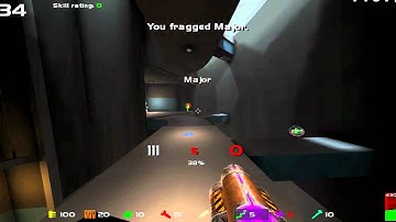 Quake Live HUD customization (test match)