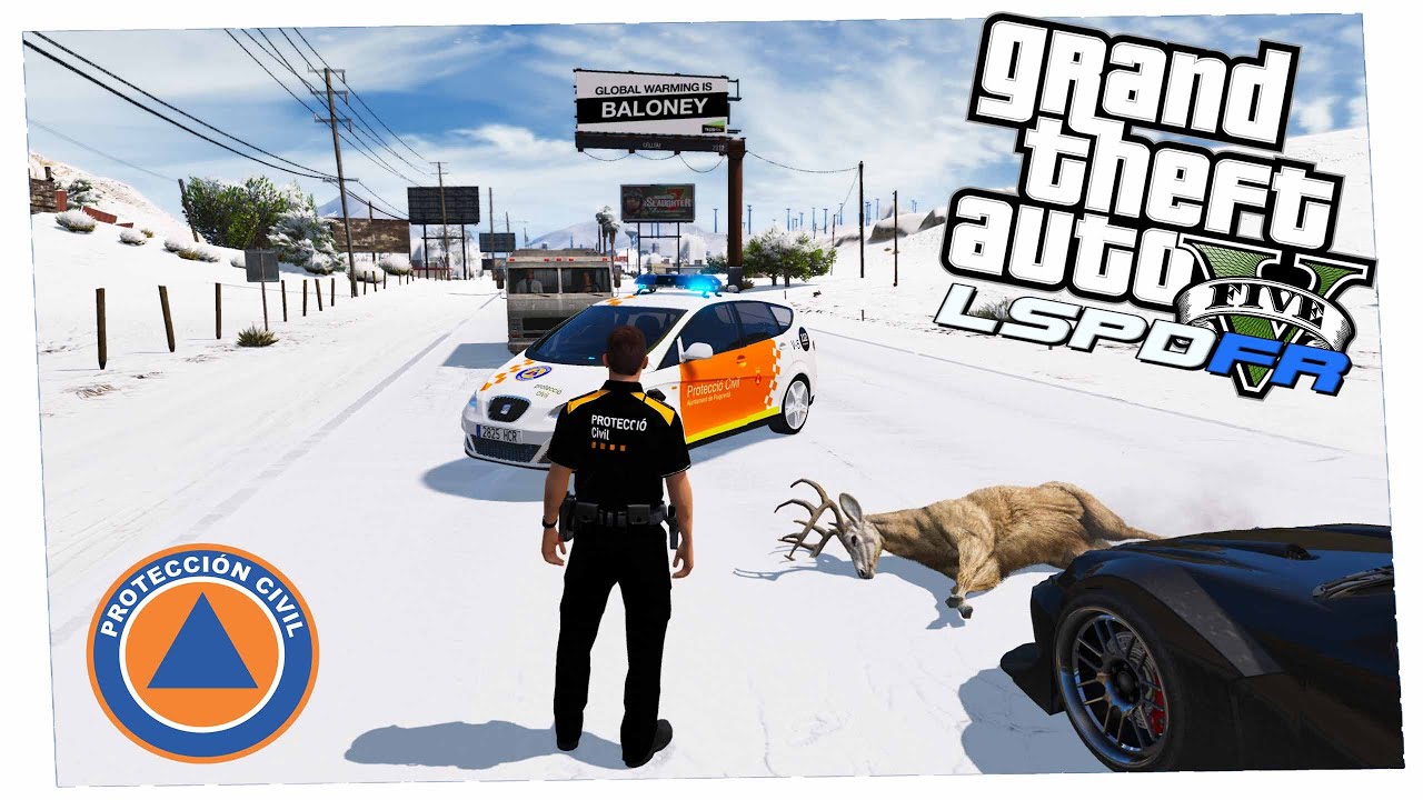 🚔 LSPDFR | DÍA 598 | PROTECCION CIVIL DE PUIGCERDA - ACCIDENTE