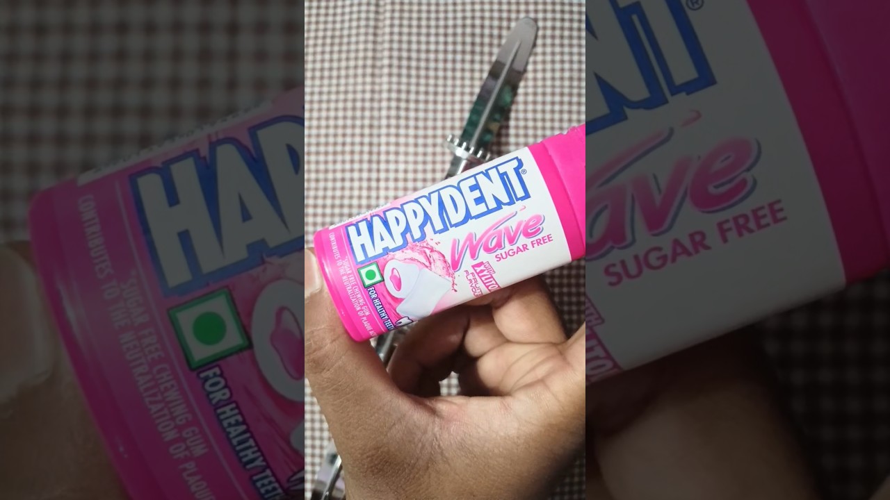 Happydent wave sugar free candy 🍥🍭