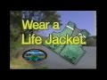 Wear a life jacket public service announcement entitled boating
