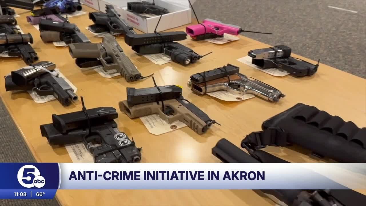 Greater Akron area cracks down on violent crime, opens new crime gun intelligence center