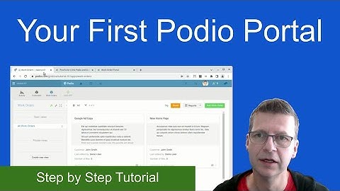 Your First Podio Portal