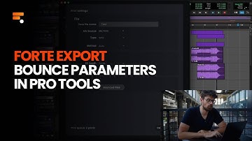 Forte Export - How to Organize Your Print Parameters (Quick Video Manual) #protools