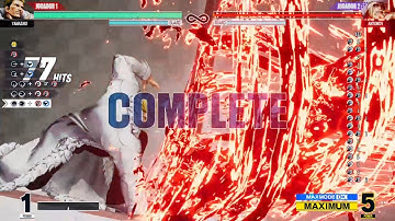 KOF XV - Combo Missions - Ryuji Yamazaki