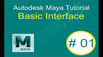 Autodesk Maya basic Interface Tutorial 01