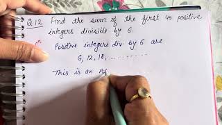 Q12 Exercise 5.3 of 10th NCERT Maths