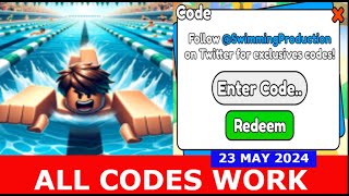 *ALL CODES MAY 23, 2024* 🌊Swimming Simulator ROBLOX