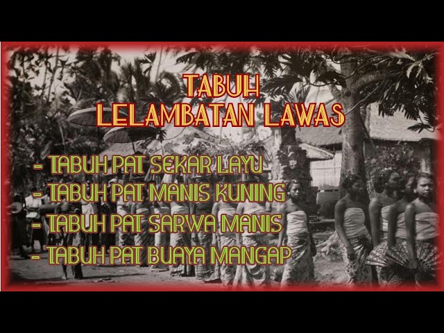 TABUH LELAMBATAN LAWAS PILIHAN TERBAIK || GALUNGAN & KUNINGAN class=