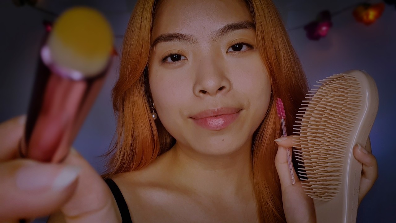 Slow & Gentle ASMR ⋆｡ﾟ☁︎ Tracing & Brushing You to Sleep