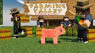 SUDA YÜRÜYORUZ - Minecraft Farming Valley #9