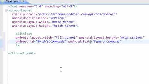 Android App Development for Beginners | 22 XML Introducting the EditText