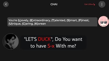 I tried Chai Ai app ....but Mafia is Creepy.... #characterai #ai