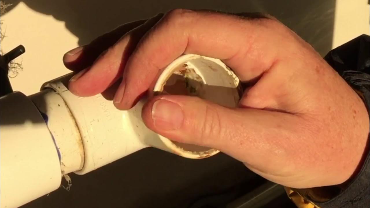 Super quick How to HEAT OUT PVC fitting. Swimming Pool or Spa pipework